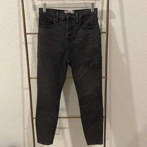 EVERLANE THE HIGH RISE SKINNY ANKLE JEANS